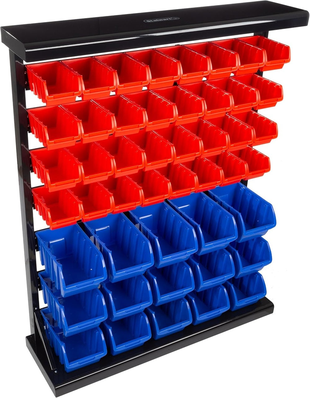 47 Bin Storage Bin / Boxes Set With Metal Rack