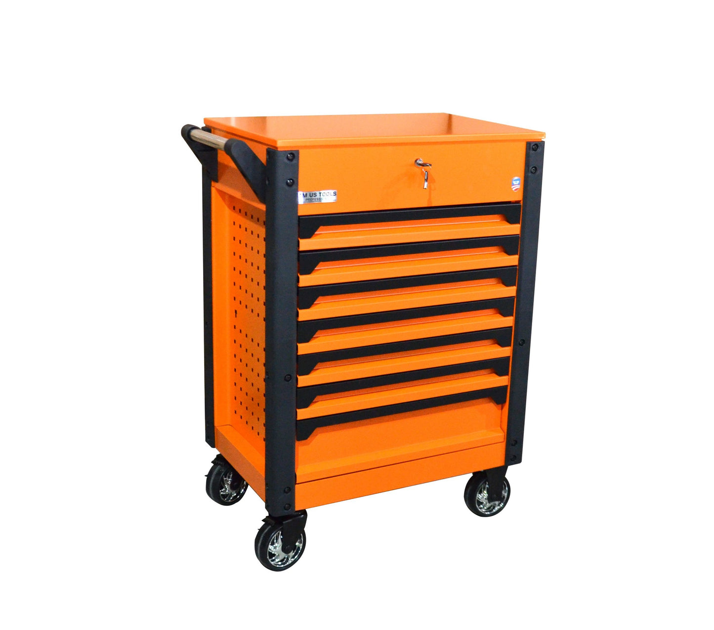 7 Drawer Heavy Duty Toolbox / Toolchest With Wheels