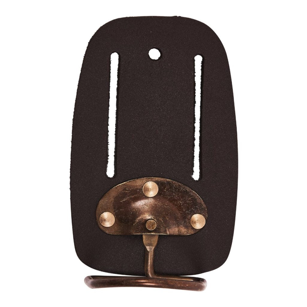 Heavy Duty Leather Hammer Holder Swivel With Steel Loop