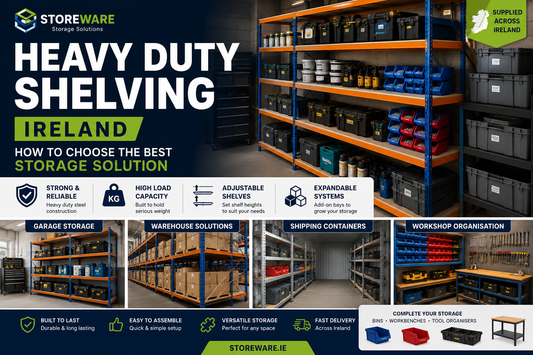 Heavy Duty Shelving Ireland – How to Choose the Best Storage Solution