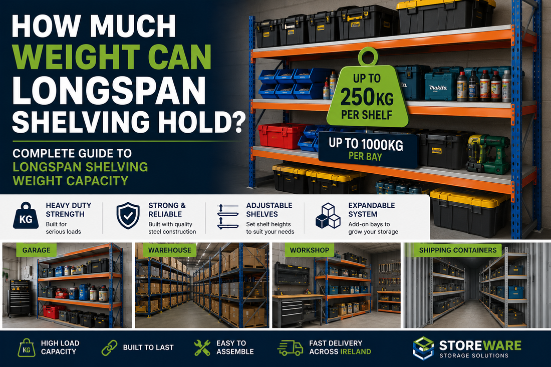 How Much Weight Can Longspan Shelving Hold? (Complete Guide)