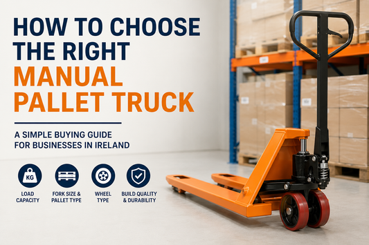 How to Choose the Right Manual Pallet Truck in Ireland