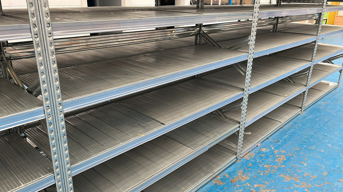 Used Metalsistem Shelving – 4 Bay Deal | 3000 × 6100 × 800mm