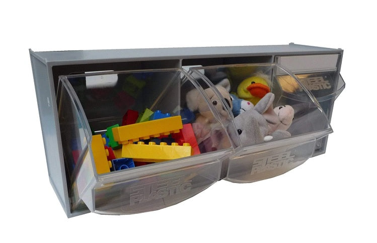 3 Bin - Tilting Bin Storage Box