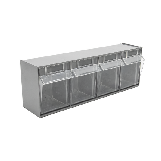 4 Bin - Tilting Bin Storage Box