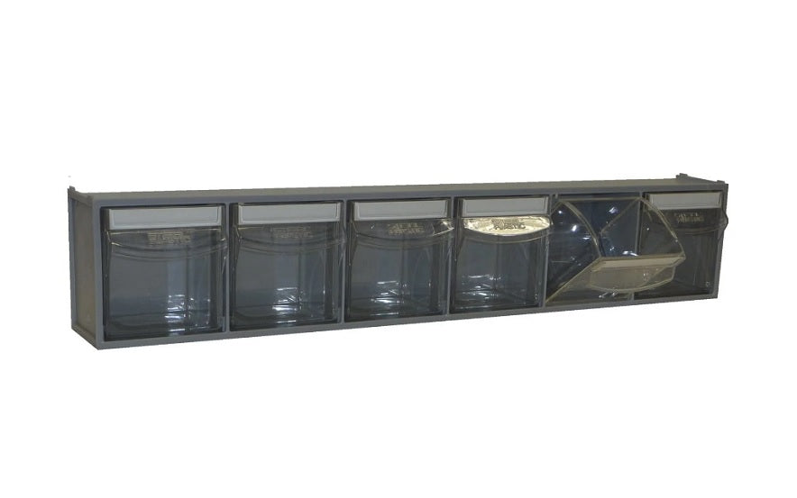 6 Bin - Tilting Bin Storage Box