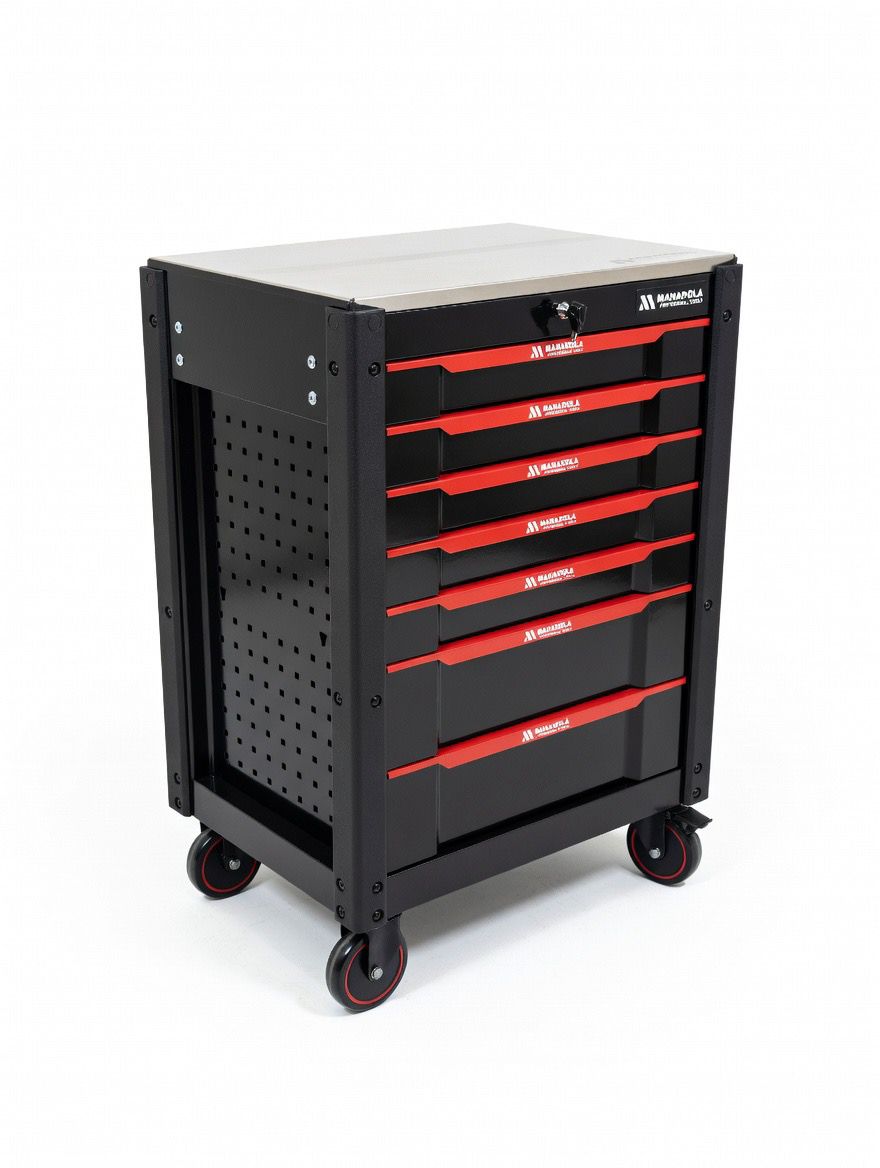 7 Drawer Toolbox / Toolchest With Tools Heavy Duty