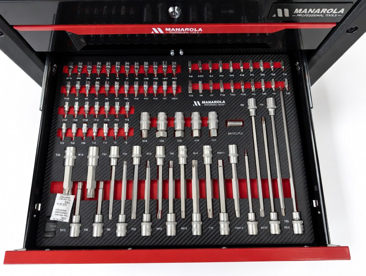7 Drawer Toolbox / Toolchest With Tools Heavy Duty