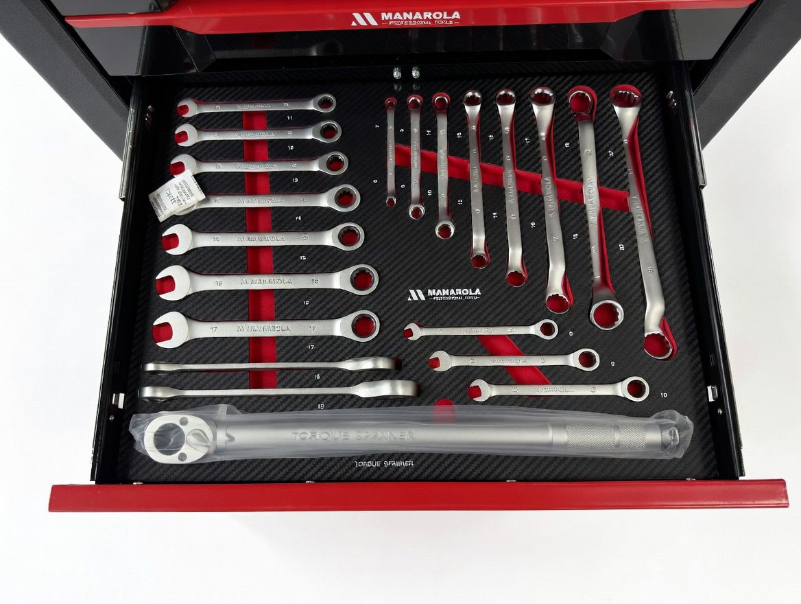 7 Drawer Toolbox / Toolchest With Tools Heavy Duty
