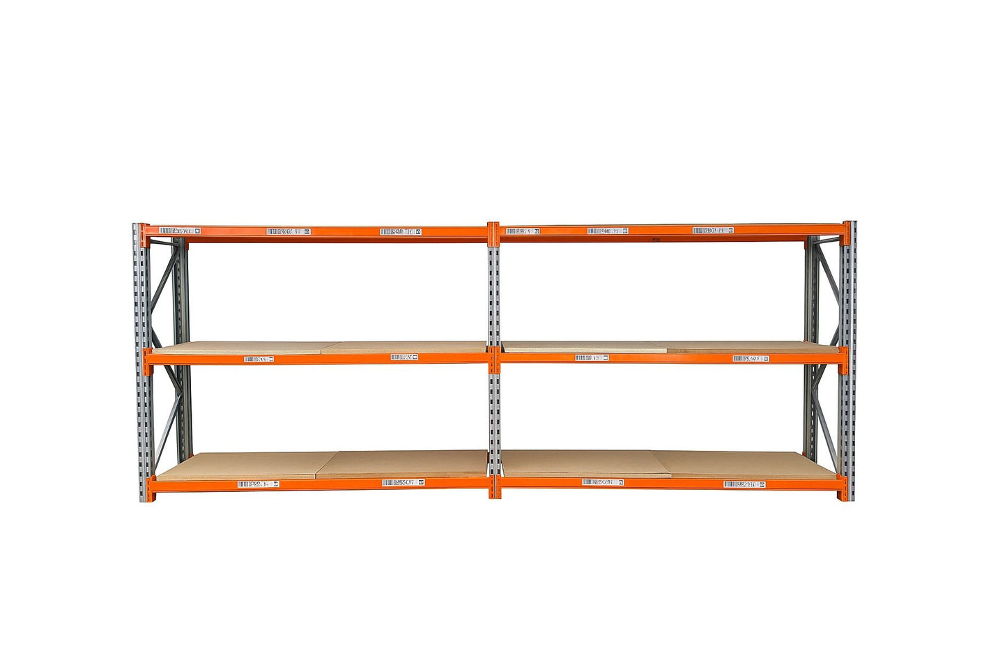 Used 3 Tier Longspan Shelving / Racking 2000 x 2800 x 600mm
