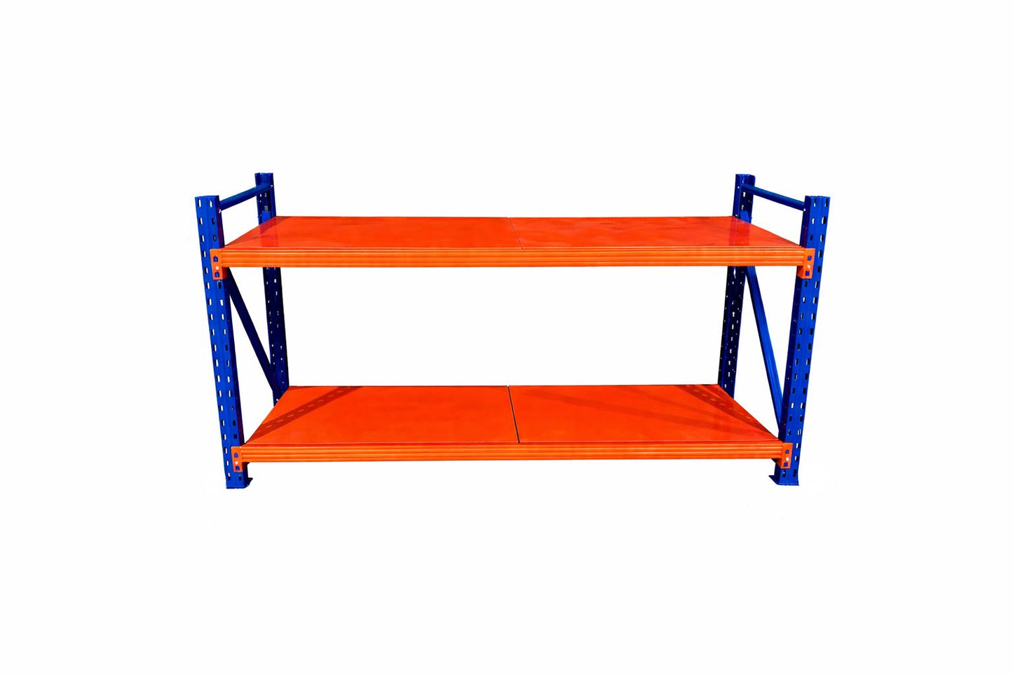 2 Tier Longspan Workbenches With Metal Shelves - Available With or Without Castors