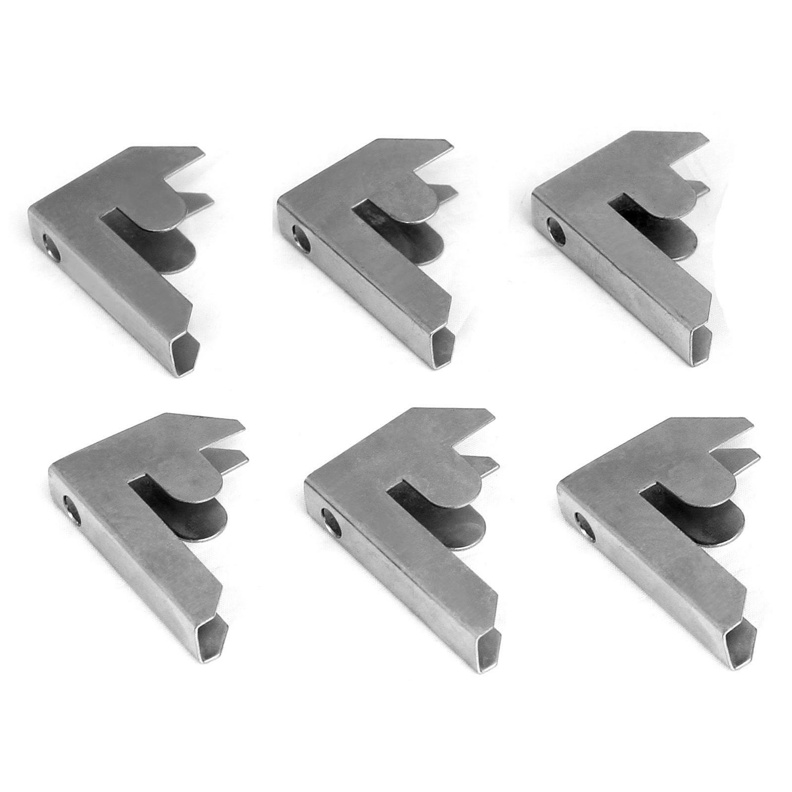Clip Connector Racking 6 x Boltless Shelving/Racking Bay Connectors – Storeware