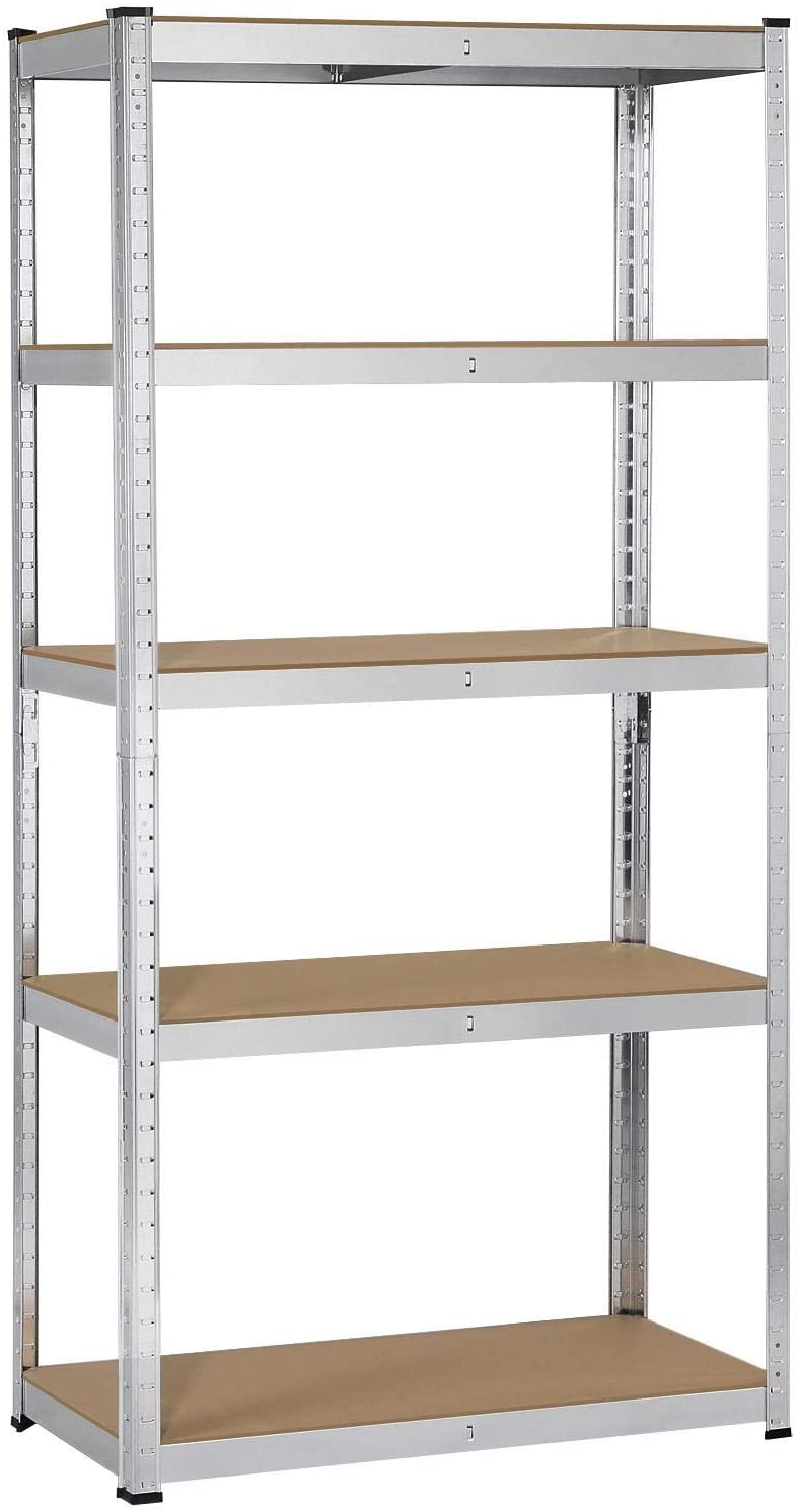 Boltless 5 Layer Shelving / Racking Unit – 180 x 90 x 40cm