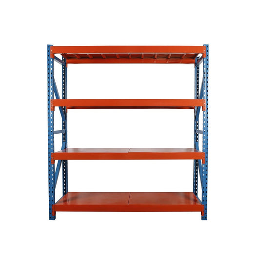 4 Tier Longspan Shelving Unit 2000 x 2000 x 600mm With Metal Shelves - Starter Unit