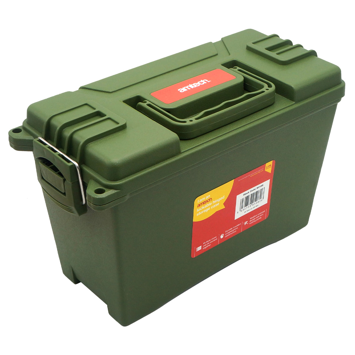 Lockable Storage Case 12 inch (290mm) Weather Resistant and Waterproof