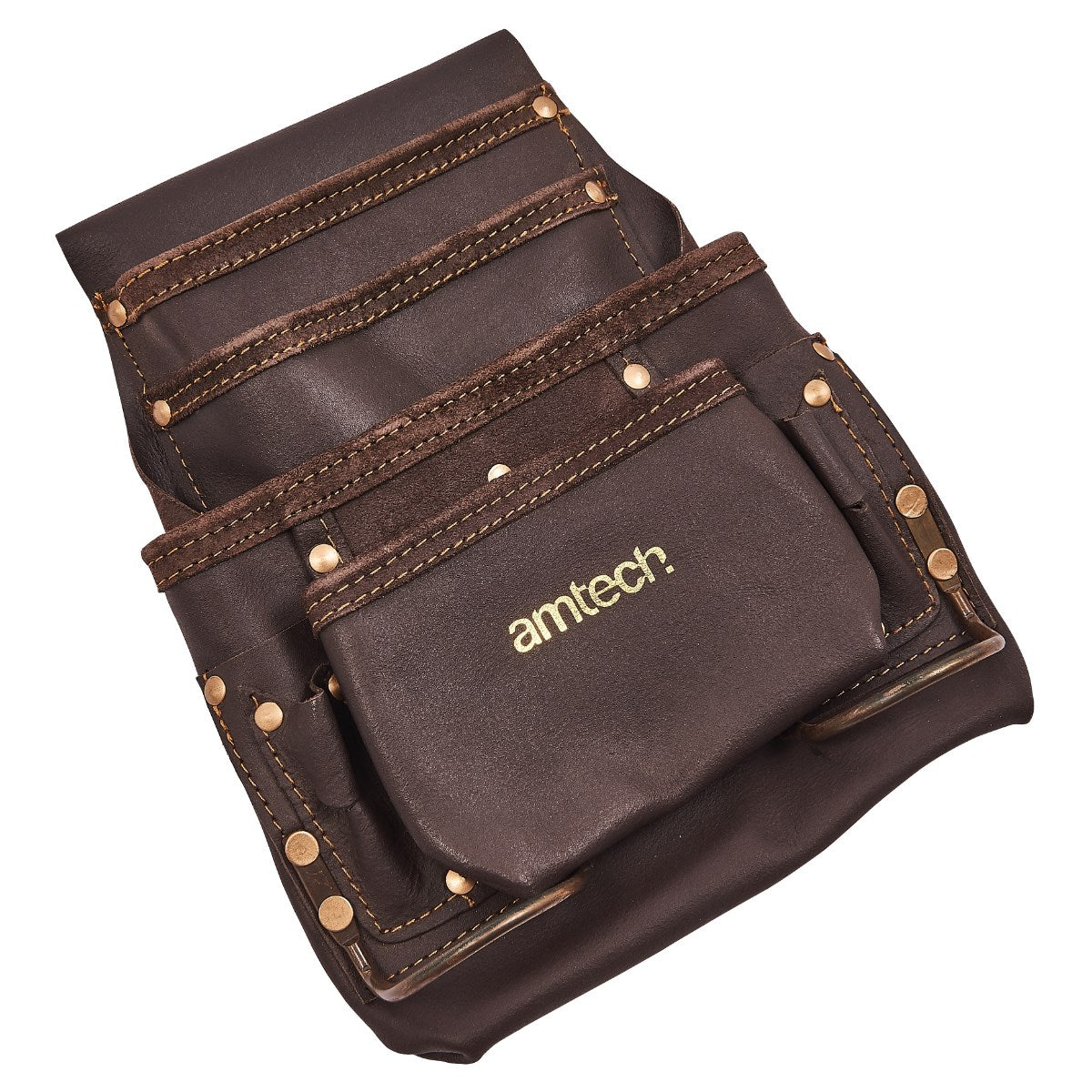 4 Pocket Leather Tool Belt Heavy Duty With Assorted Pockets