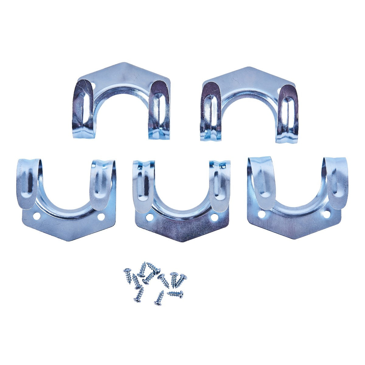 5pc U-Hooks With Fixing Screws